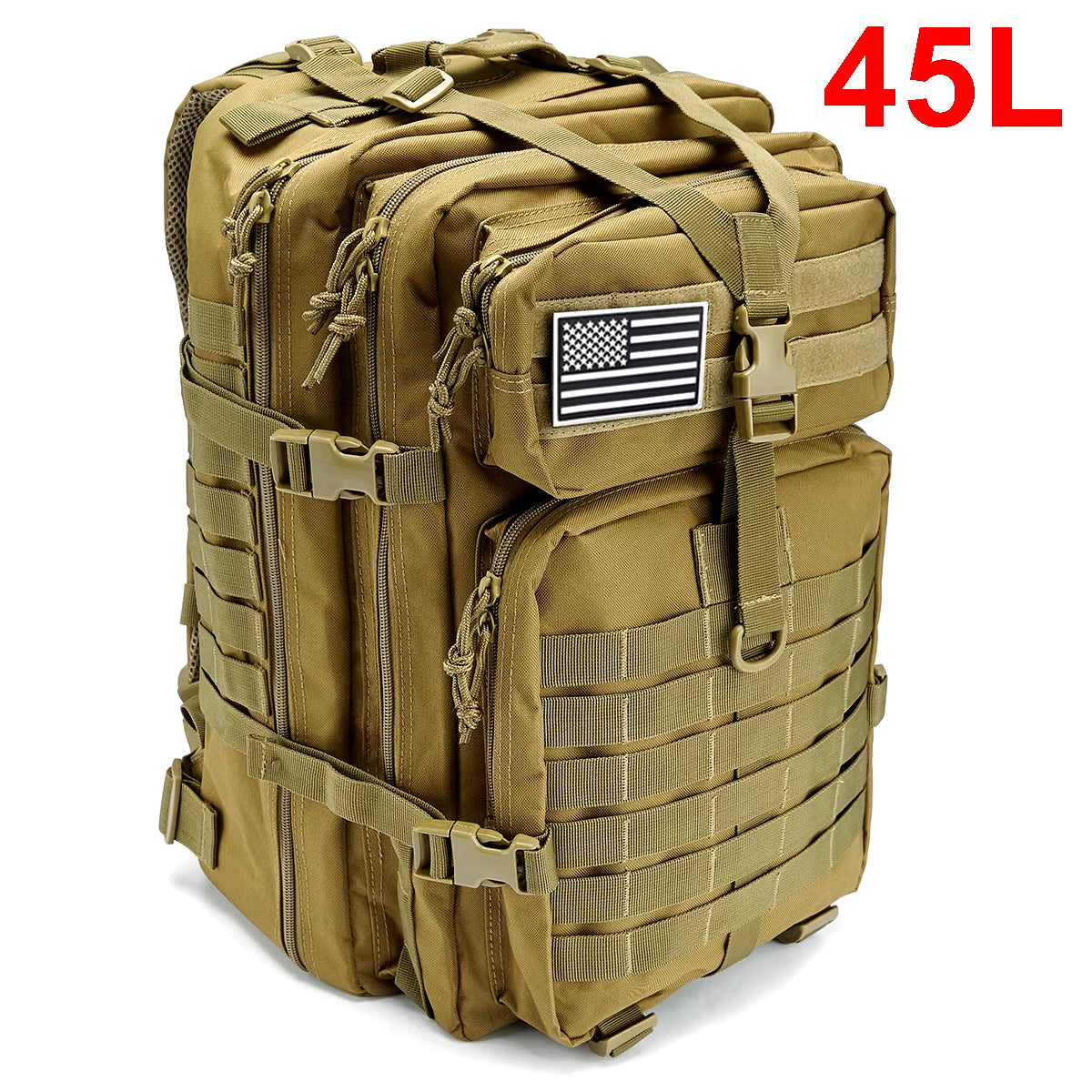 30/45L Man Tactical Backpacks Hkingtraveling Bags Survival Outdoor 3P Assault Pack EDC Molle Pack for Trekking Hunting Bag