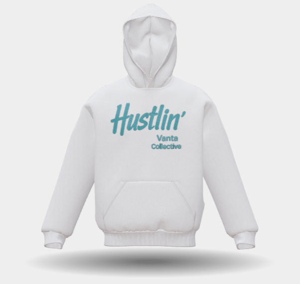 White Hoodie | Choose Your Hustle