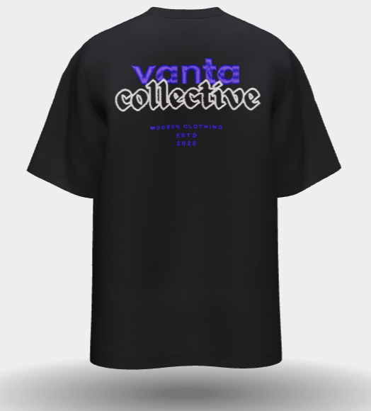 Black Short-Sleeve T-Shirt | Eclipse Script