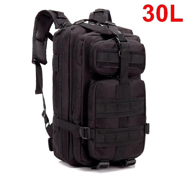 30/45L Man Tactical Backpacks Hkingtraveling Bags Survival Outdoor 3P Assault Pack EDC Molle Pack for Trekking Hunting Bag